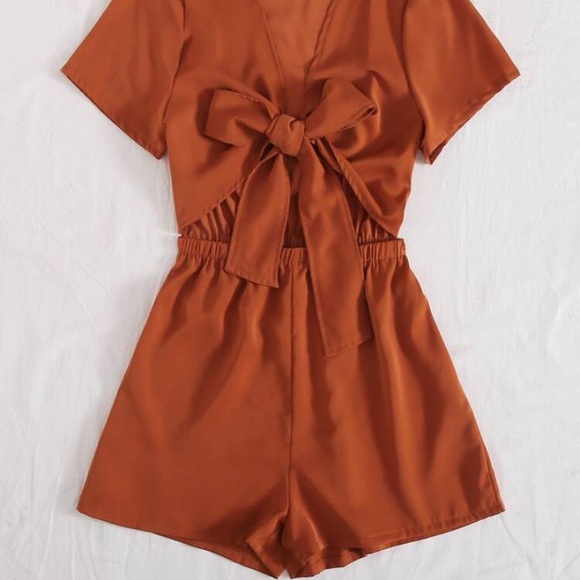 *NEVER WORN* Romper with Front Cut-Out